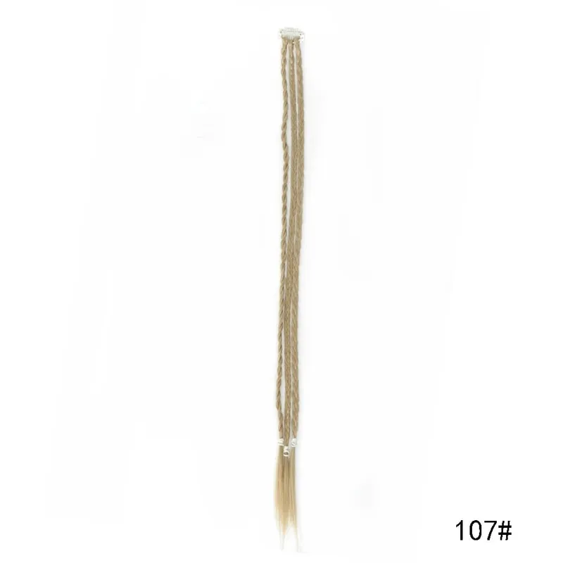 Synthetic Braid Clip in Hair Extensions Braids Long Ponytail Hairpieces For Women Kids Girls Daily Party Cosplay