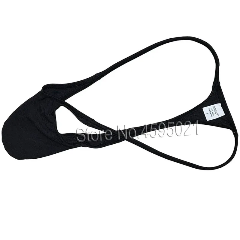 Men's Underwear Thong Contour Pouch Tangas Rise Cheeky Underpants Low Rise Beach Briefs Bikini Single Layer Quick Dry Silky