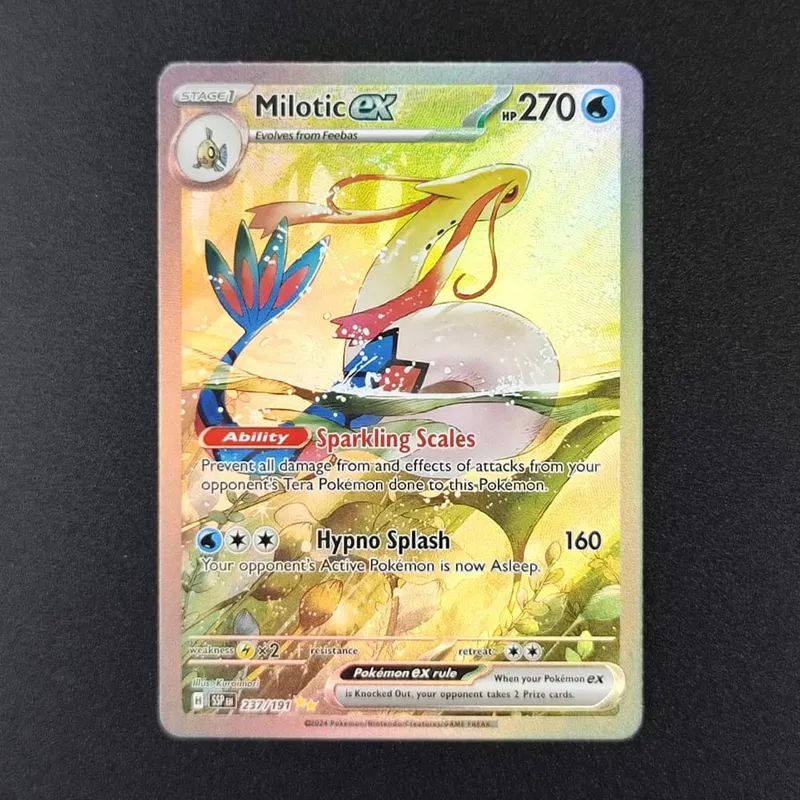 tcg การ์ดภาษาอังกฤษ SV10 SV09 Destined Rivals Team Rocket's Mewtwo Cynthia's Garchomp Ethan's Ho-Oh Trading Card Game — image 18