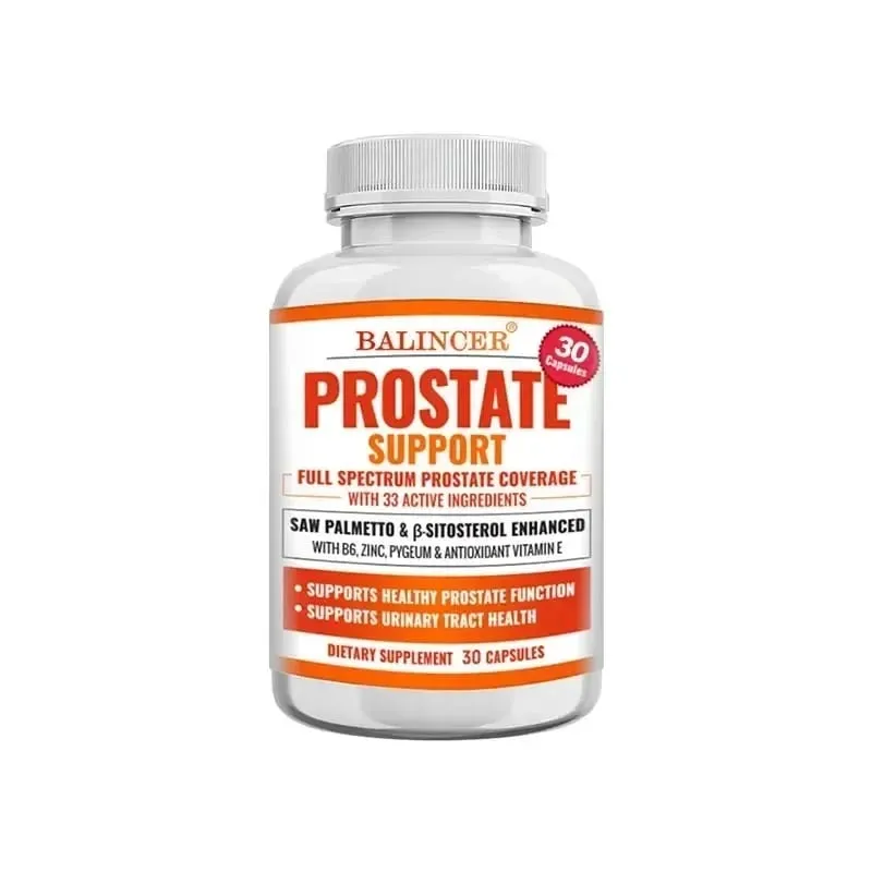 Saw Palm Supplement Containing Antioxidant Vitamins Supporting The Prostate and Promoting Urinary System Health