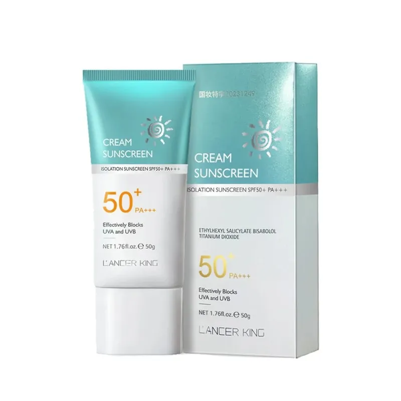 60g/50g Multi-effect Repair Summer Sunscreen Cream SPF50+ Sun Block Isolation Cream Mild Concealer Lightweight