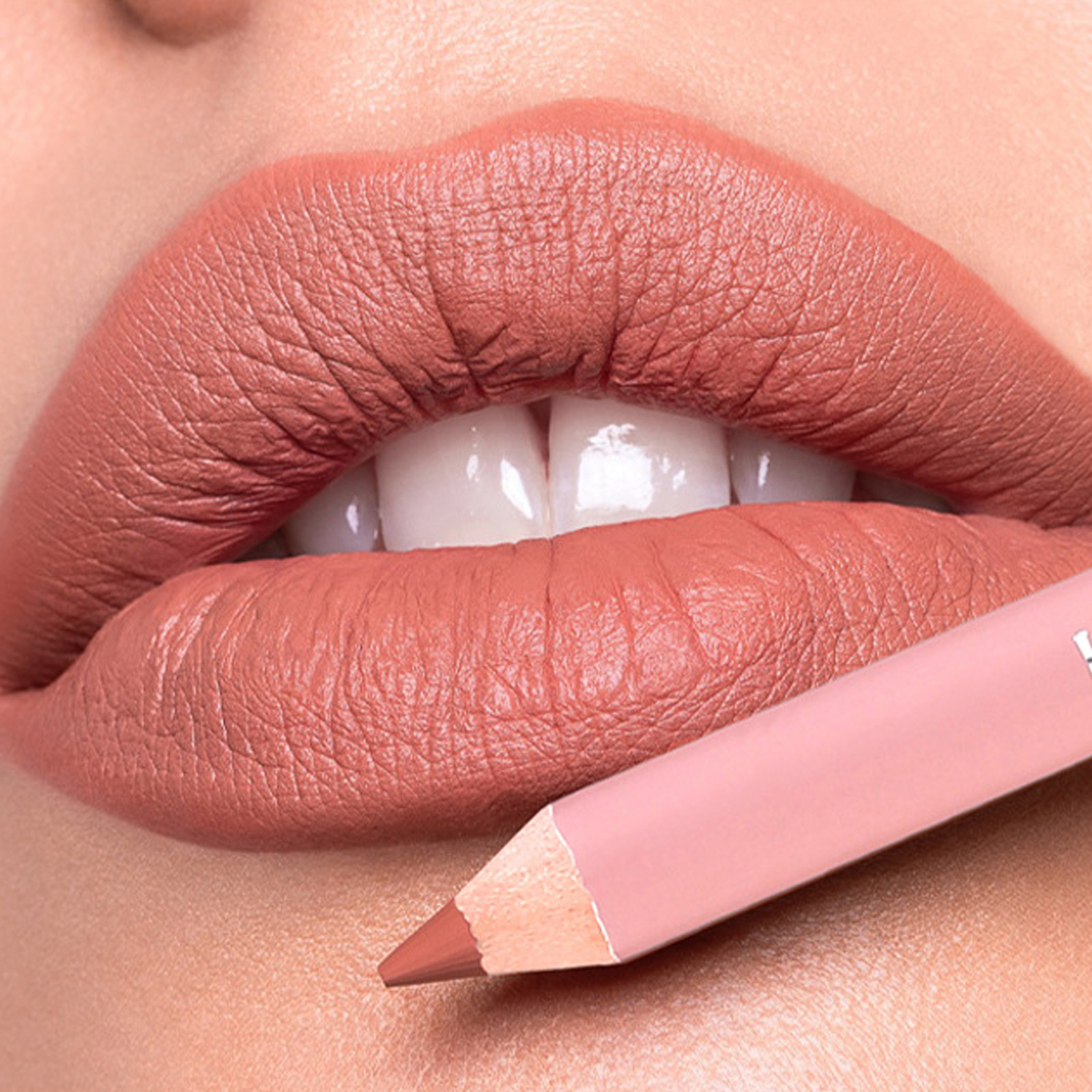 Pensil Lipliner Matte 12 Warna Lipstik Noda Menepuk Tahan Air Lip Liner Merah Muda Nude Alami Garis Besar Riasan Kontur Bibir
