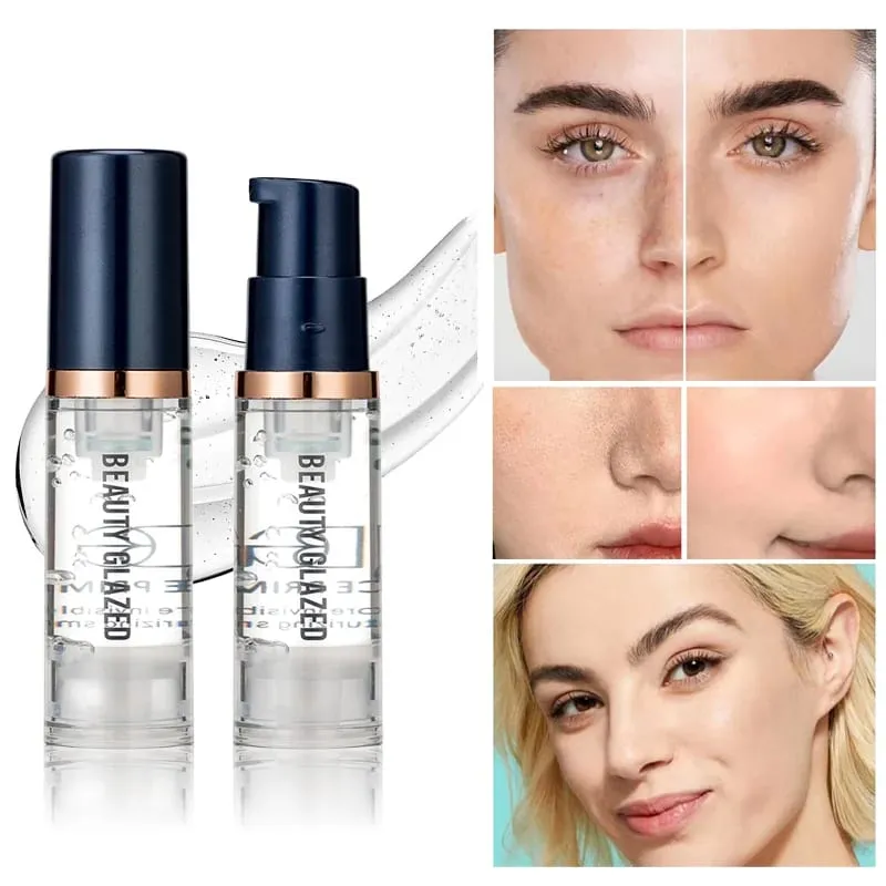 3pcs Face Makeup Set Liquid Foundation+Primer+ Liquid Contour Natural Weightless Long-wearing Smudgeproof Bronzer — image 7