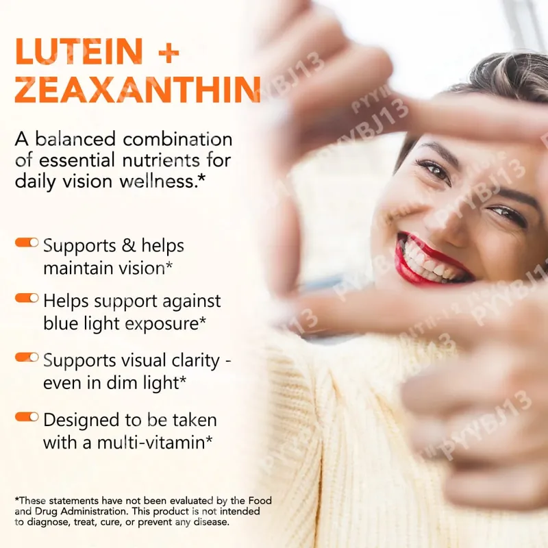 Acentiallabs Luteina Zeaksantyna Kapsułki 40 mg luteiny i 8 mg Zeaksantyny 120 Liczba Filtr niebieskiego światła Ochrona plamki żółtej Pielęgnacja oczu
