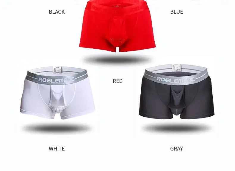 Men's Boxer Shorts Push Up Underwear Modal Underpants Male Brethable Bullet Separation Pouch Panties Cueca Plus Size L-5XL — image 5