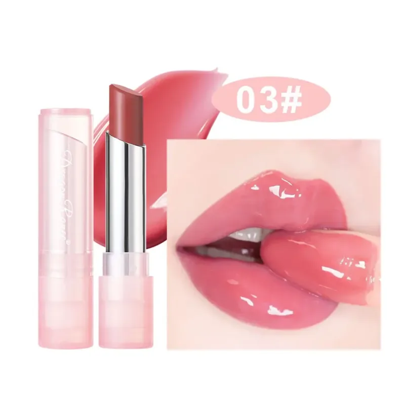 Temperature Color Changing Lipstick Moisturizing Lip Stain Tint Nourishing Jelly Lip Balm Warm Change Lip Stain Makeup For Women — image 3