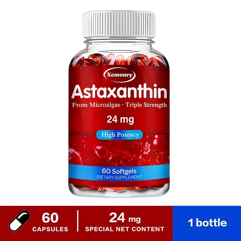 Astaxanthin 24mg - Promotes Cardiovascular Health & Accelerates Metabolism Supporting Eye Joint & Skin Health — image 10