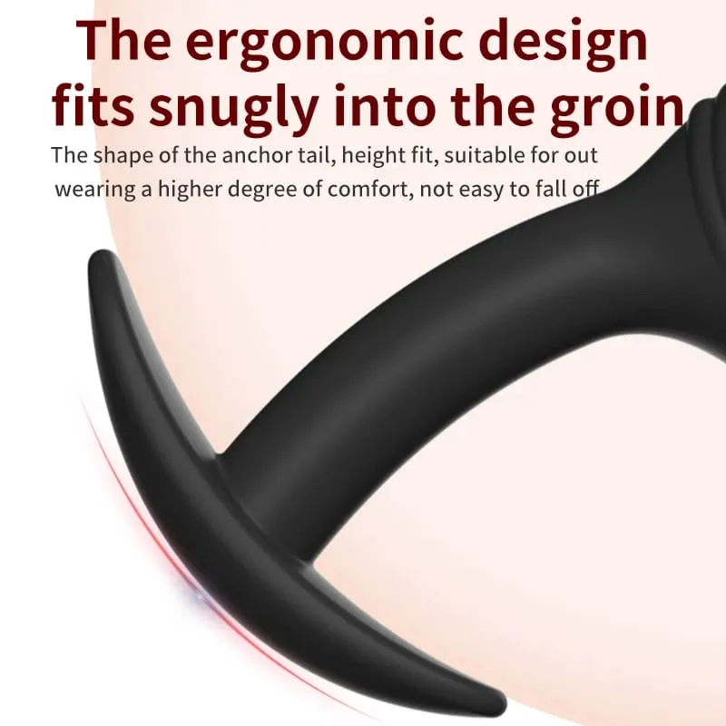 Silicone Anal Bead Anus Dilator Dildo Anal Plug Small Walk Wearable Ass Butt Plug Prostate Massager Sex Toys For Women Men