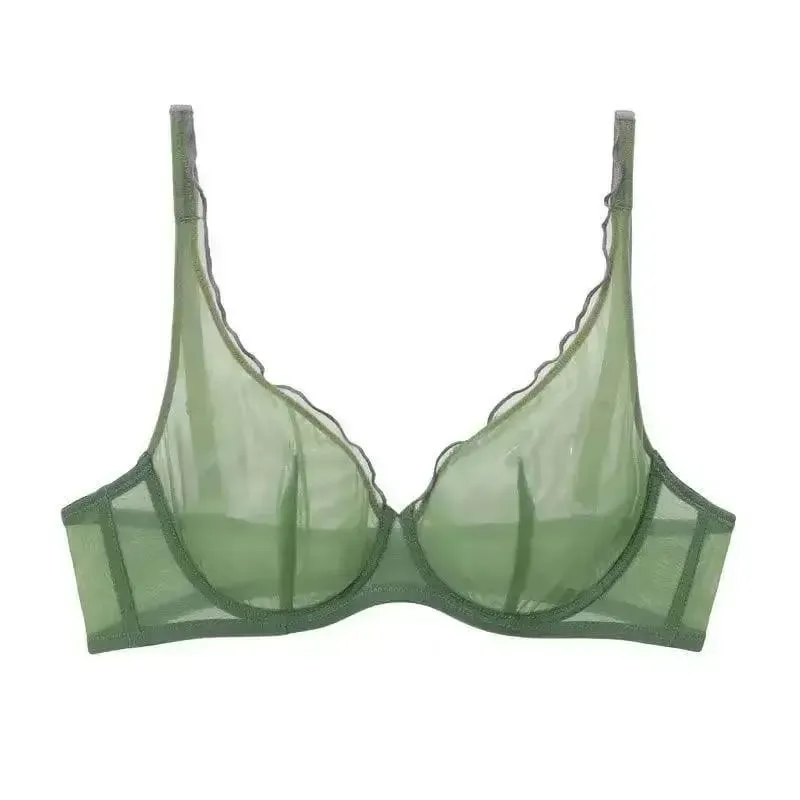 Ultra Thin Minimizer Bra Full Coverage for Large Bust Seamless Wireless Lift Support Anti Sagging Set BANERDANNI Cup Size 32-40 — image 6