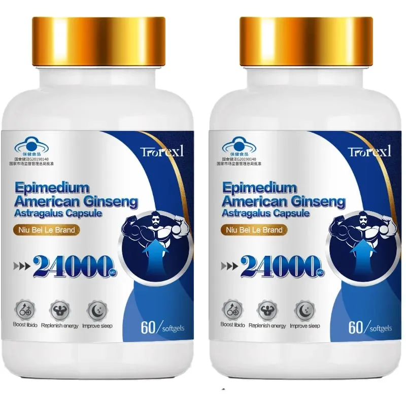 Extra Strength Supplement with Epimedium & Panax Ginseng Extract Male Enhancing Supplement Supports Improve Male Energy Levels — image 9