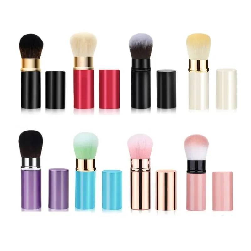 1 Pcs Retractable Makeup Brushes Powder Foundation Blending Blush Brush Make Up Cosmetics Brushes Female Make Up Brush — image 5