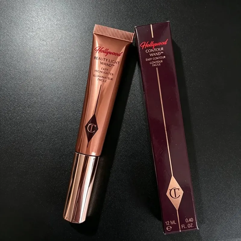 Charlotte Tilbury Concealer Foundation Contour Liquid Smooth Enhances Facial Contours Plump Makeup Long-lasting Makeup With Box