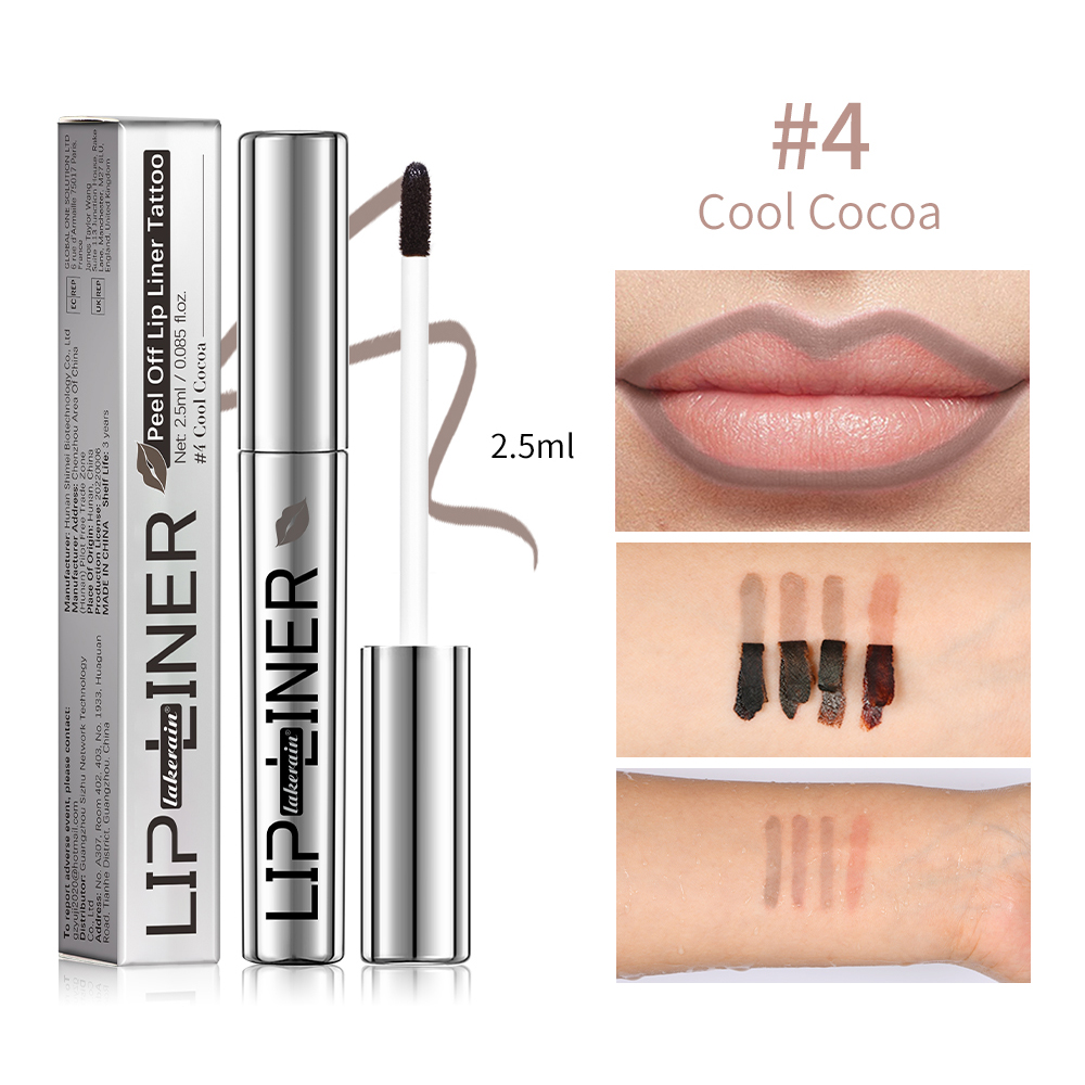 Lip Liner Pencil Peel Off Lip Stain Tattoo Long Wearing Matte Waterproof Smudge Proof Transfer Proof Lip Cosmetic For All Day — image 19
