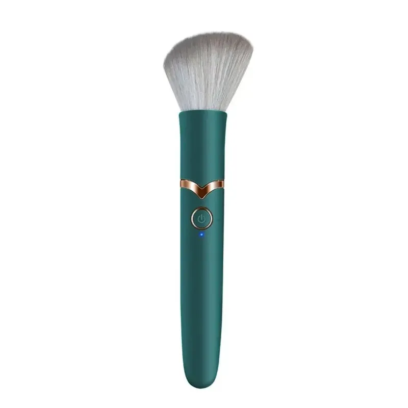 Nieuwe elektrische make-upborstels Vibrerende bloosborstel Flawless Foundation Blending Tool Gezichtsmassager en schoonheidsproducten