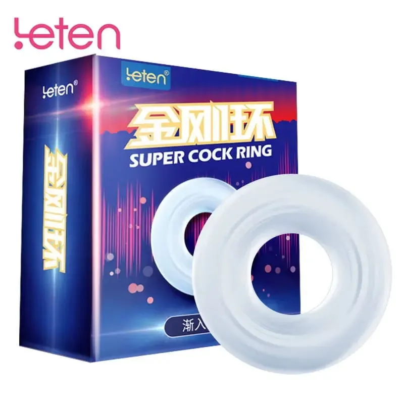 3in 1 Silicone Penis Ring Ejaculation Delay Long Lasting Training Cock Erection Reusable Intimate Goods Sex Toys for Men