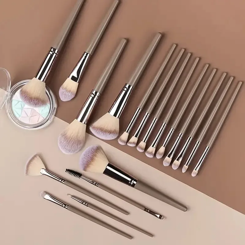 Professional 3-20PCS Makeup Brushes Set Soft Fluffy Foundation Eyeshadow Concealer Blending Blush Brush Kabuki Women Beauty Tool — image 4