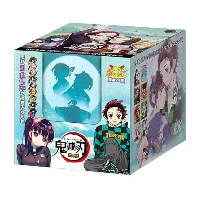 New Original Demon Slayer Cards Infinite Train SSP Card Diamond Rare Card Tanjirou Kamado Nezuko Character Collection Card