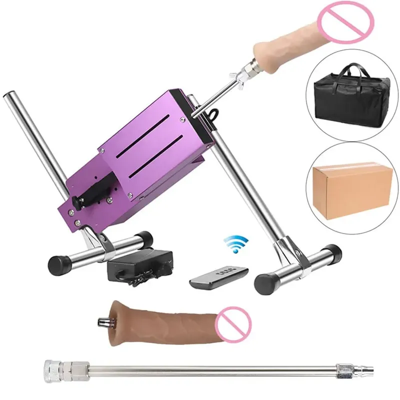 Machine sexuelle améliorée avec télécommande, Super silencieuse, Ultra réglable, Vac U Lock, 30db, 70W, Machine d'amour avec Big D gratuit