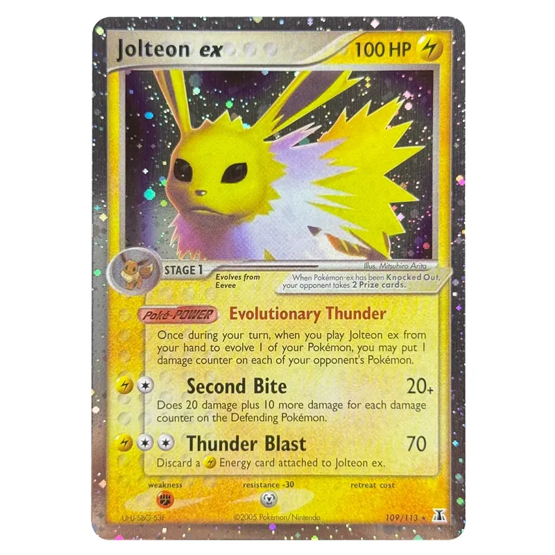 บัตรพร็อกซี โฮโลแกรม Emerald Cacturne Rayquaza ตำนานที่ซ่อนอยู่ Kyogre Crystal Guardians Alakazam Star Flareon Metagross