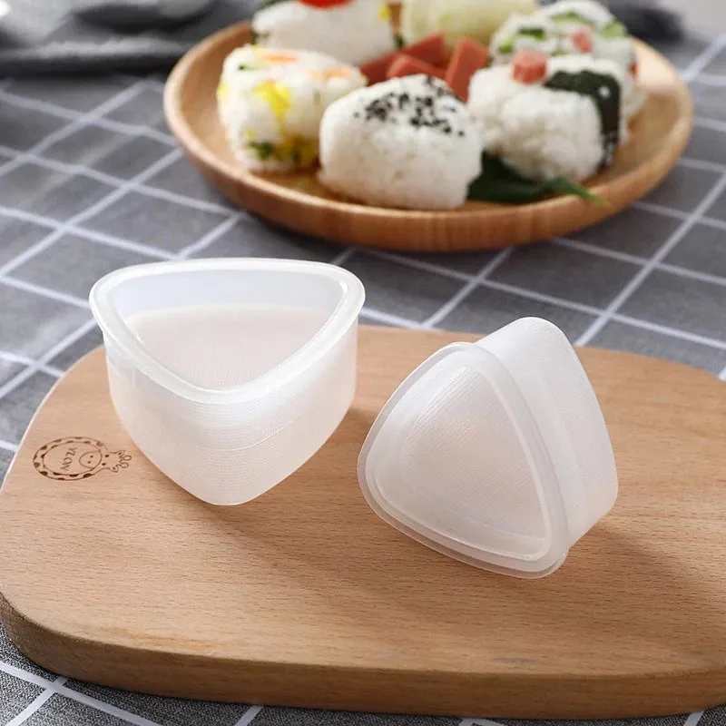 Triangle Shape Onigiri Molds Accessories for Sushi Making Tools Prepare Sushi Mold Rice Mold Shape SSGJ002