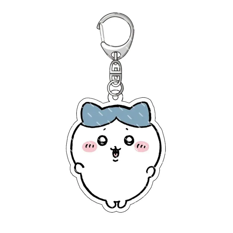 yiji Pendant Anime Comic Acrylic Peripheral Keychain Hachiware Usagi Cute Pendant Bag Hanging Decoration Decoration