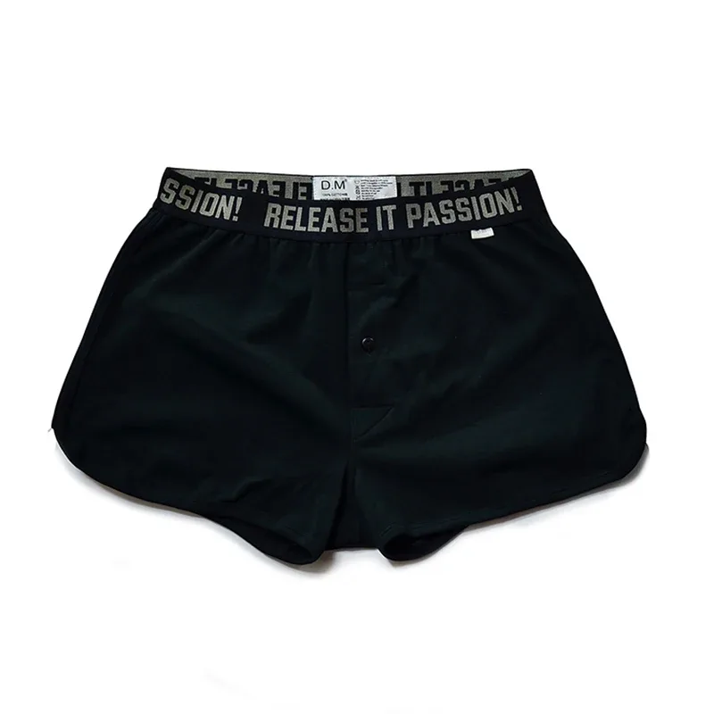 Man's Underwear Panties Men's Shorts Cotton Underwear Boxers Solid Loose Cuecas Masculinas Home Boxershorts Ropa Interior Hombre — image 30