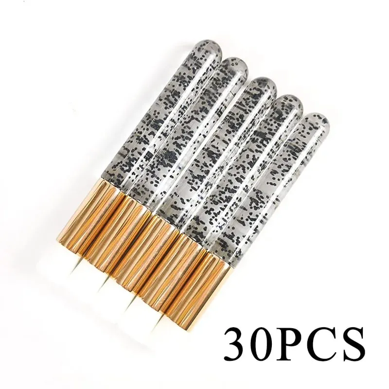 30/50/100pcs Eyelash Cleaning Brushes for Eyelash Extensions Glitter Lash Shampoo Brushes Nose Pore Cleansing Makeup Tools