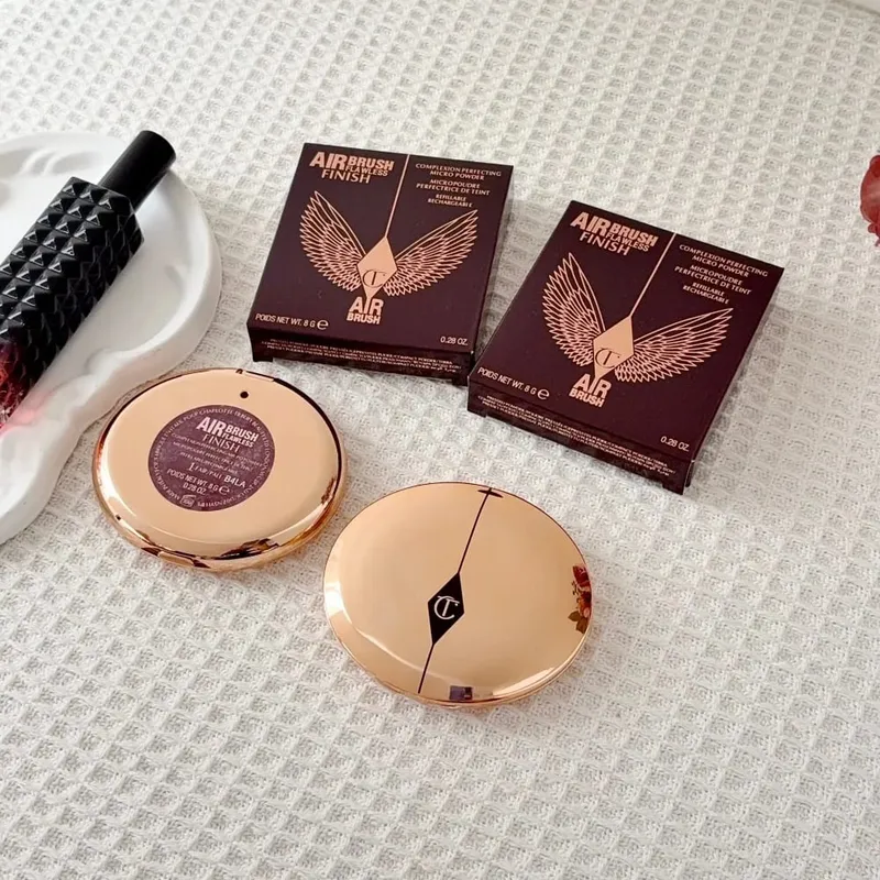 Charlotte Tilbury Concealer Cushion Silky Setting Powder Concealer Portable Long-lasting Foundation Makeup With Box Gifts