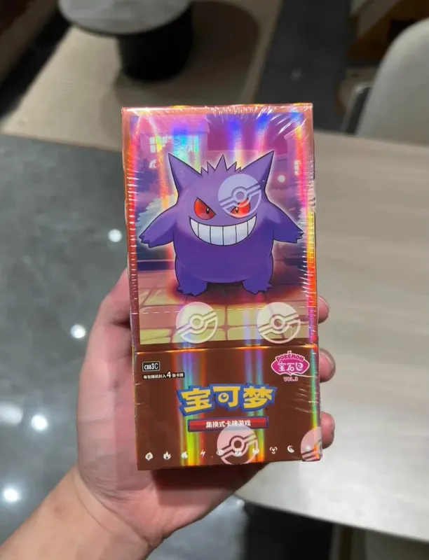 Paquete de gemas original de Pokémon Vol. 5 Caja de refuerzo PTCG Paquete de gemas PTCG en chino simplificado Vol. 4 3 2 1 Gempack 4 Gem Pakc Vol. 4