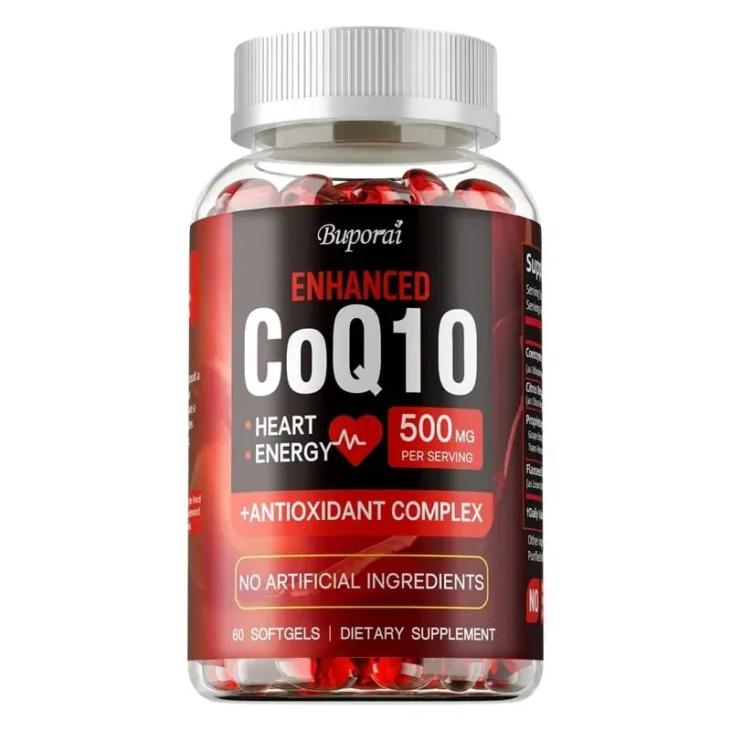CoQ10 Supplement - Promotes Cardiovascular and Heart Health Antioxidant Provides Energy for Overall Health