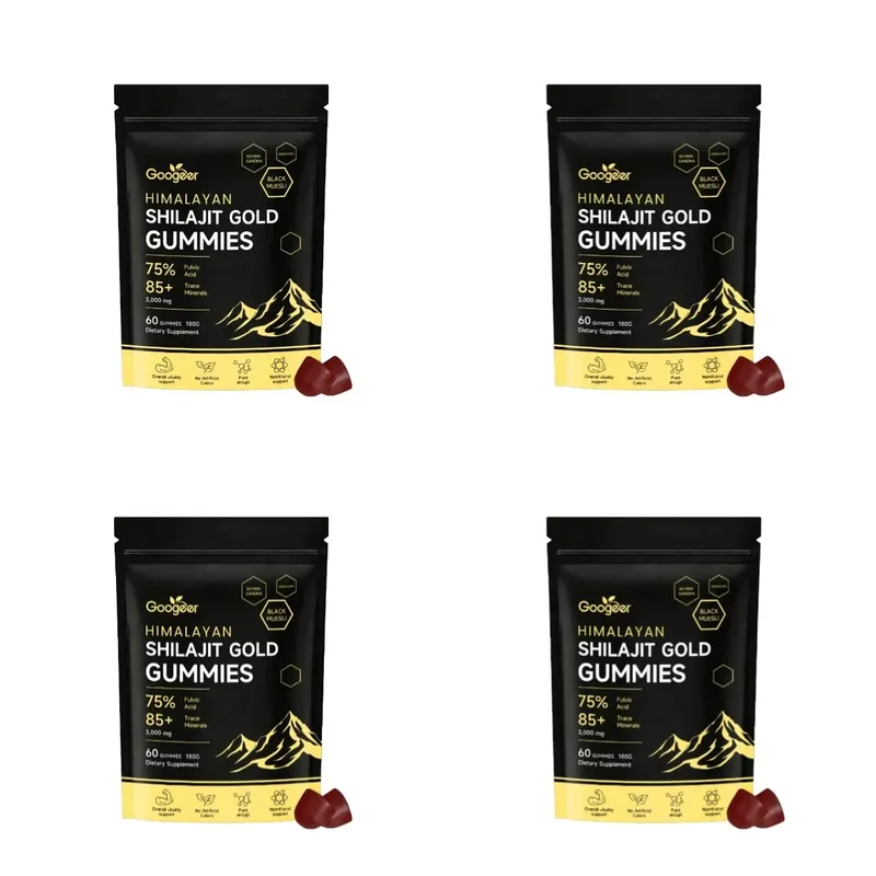 Himalaya Shilajit Gold 60 Gummies Minerals Formula understøtter energiboost og kropsvitalitet Naturligt ernæringsmæssigt kosttilskud