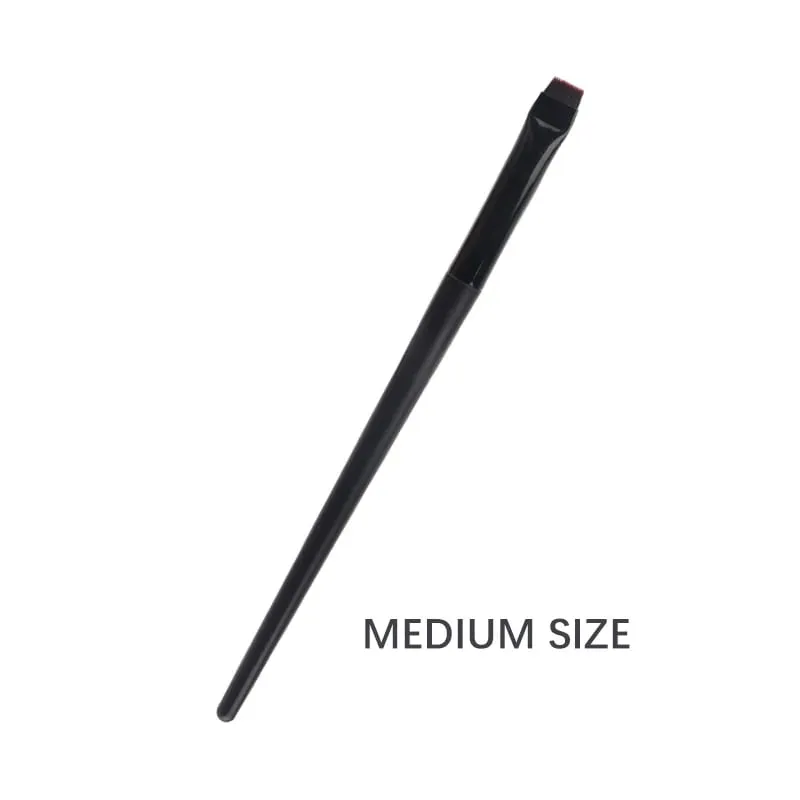 1/3 Pcs Blade Eyeliner Makeup Brush Set Ultra Thin Fine Angle Flat Eyebrow Brushes Under The Eyes Place Precise Detail Brush