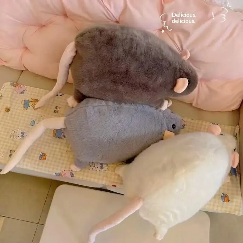 1Pc 35/50/90cm Cartoon Flower Branch Rat Soft Oversized Animal Figure Cute Simulation Big Mouse Plush Toy Pillow Birthday Gift‘ — image 6