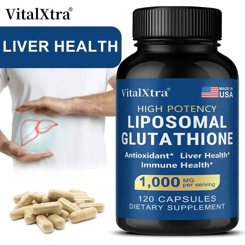 Liposome Glutathione Supports The Immune System and Cardiovascular Health Promotes Brain Health Liver Health