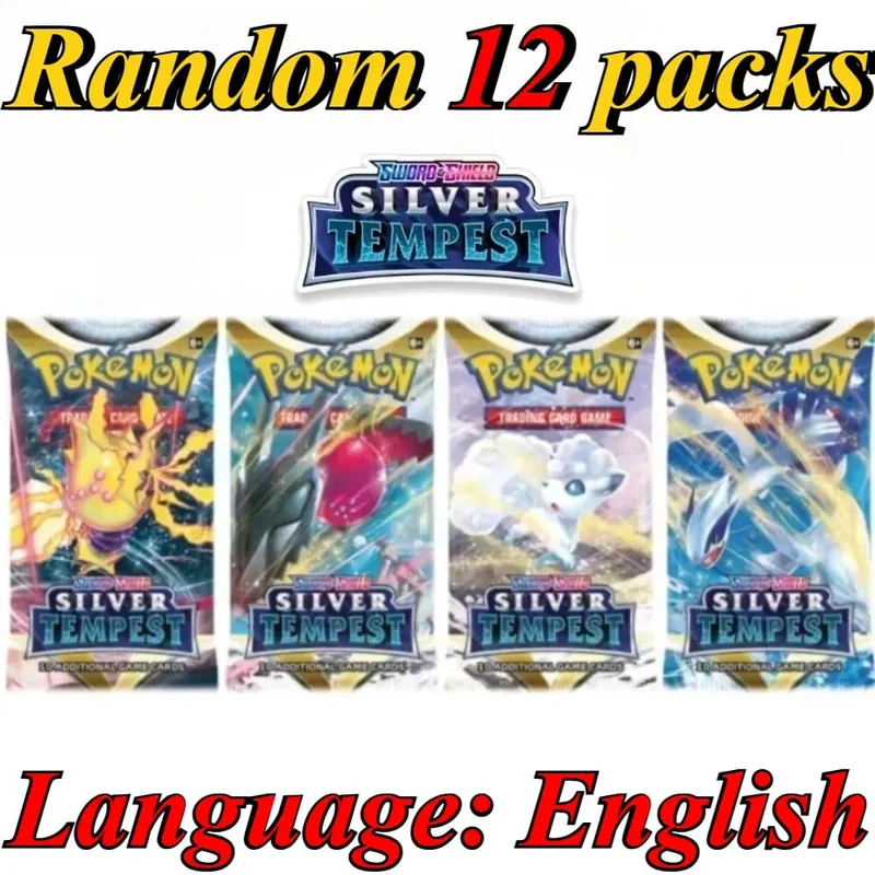 10 Pokémon Card Packs Bright Stars 151 Prismatic Evolutions PALDEAN FATES English Reinforcement Battle Transaction Card Gift
