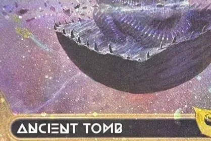 LK8 Ancient Tomb Phyrexian Tower City of Traitors Mana Confluence Urza's Saga High-Quality TCG Proxy Cards (Black-Core)