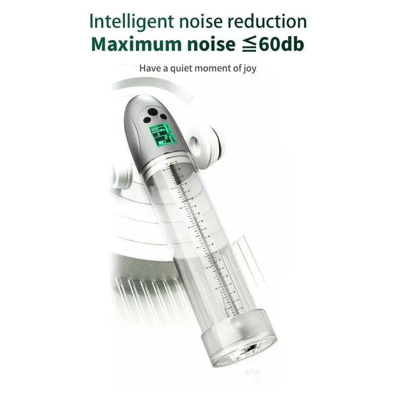 LCD Male Stroking Toys Automatic Pressure Penis Erection Training Reduction Sensitivity Sex Device Suction Vibration Masturbator — image 2