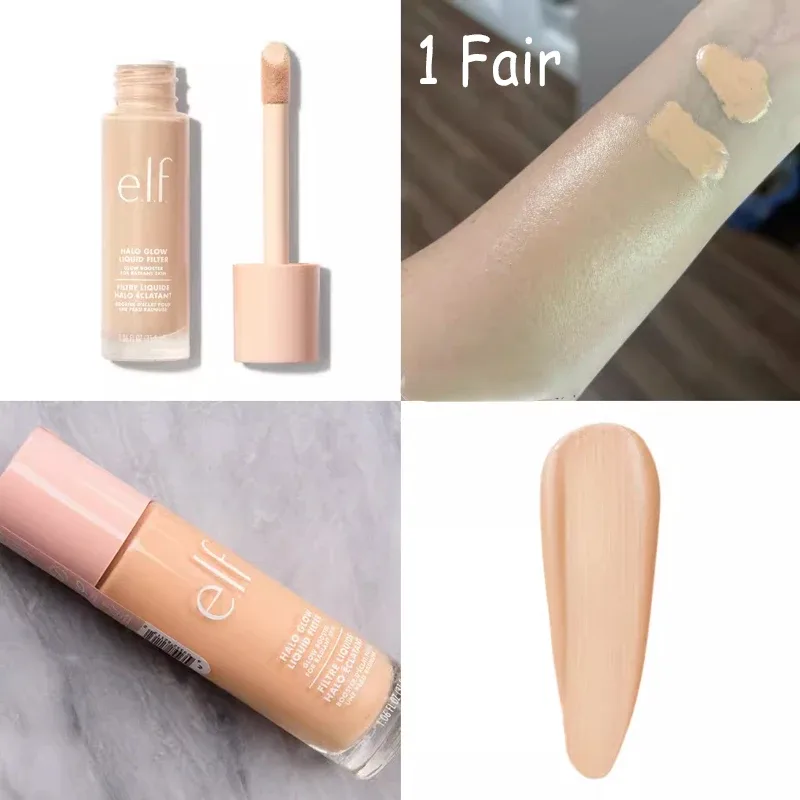 Elf Halo Glow Series Liquid Blusher Liquid Highlighter Contour for Three-dimensional Shadow Contour Modification Setting Spray