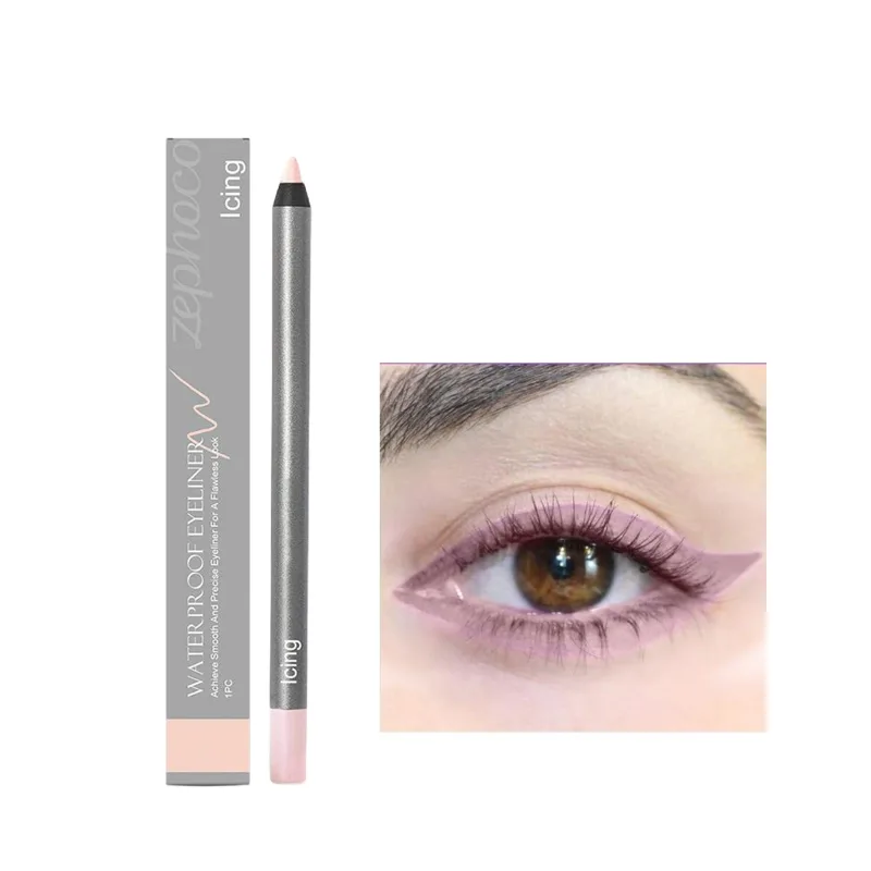 Waterproof Eyeliner Pen Natural Outline Line Quick-Drying Beginner-Friendly Eye Makeup Anti Smudge Eyeliner Eyes Makeup Cosmetic