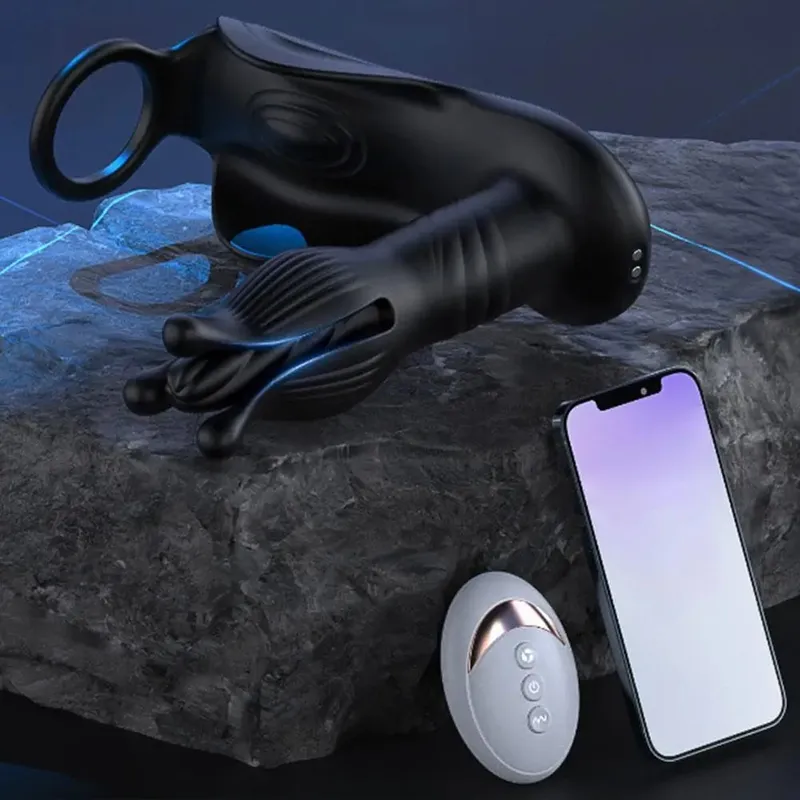 APP Bluetooth Anal Plug Vibrator Wireless Remote Control Prostate Massager Adult Sex Toys for Men Women Gay 18+