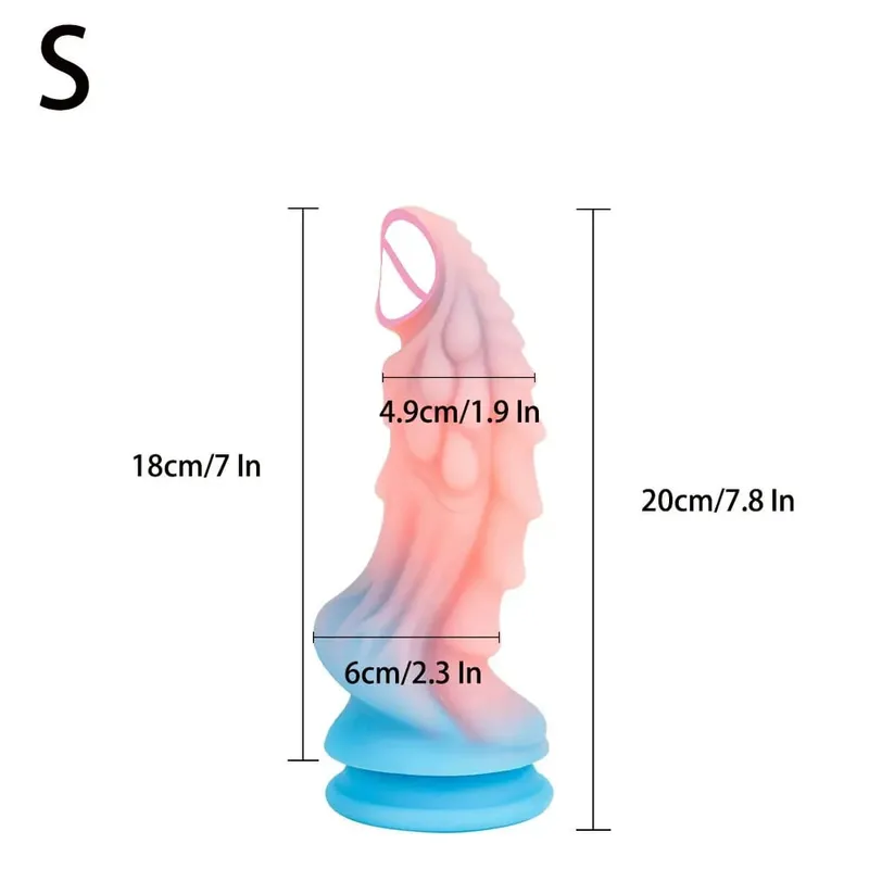 Smok Dildo dla kobiet duże Anal Dildo masturbacja miękkie potwory wibratory silikonowy korek analny masażer prostaty 18 + zabawki erotyczne dla mężczyzn