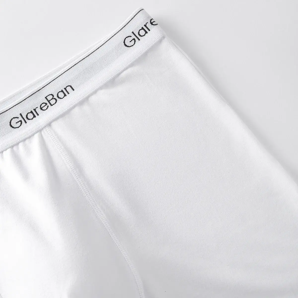 5pcs Pack Mid-Long White Boxer Shorts Men Underwear Male Underpants for Men Sexy Homme Boxershorts Box Panties Slips Set Lot — image 2