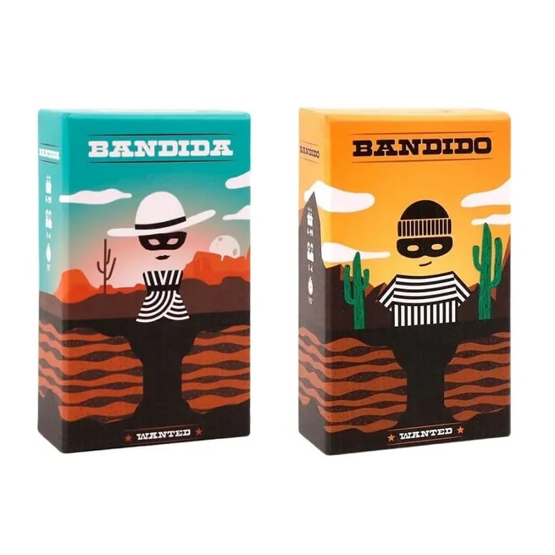 Bandido Bandida Cooperative Puzzle Card Game 1‑4 Players Prison Break Strategy Board Game Family Party Travel Table Game