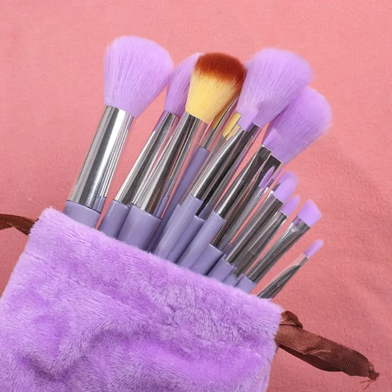 13Pcs Makeup Brush Set Make Up Concealer Brush Blush Powder Brush Eye Shadow Highlighter Foundation Brush Cosmetic Beauty Tools — image 9