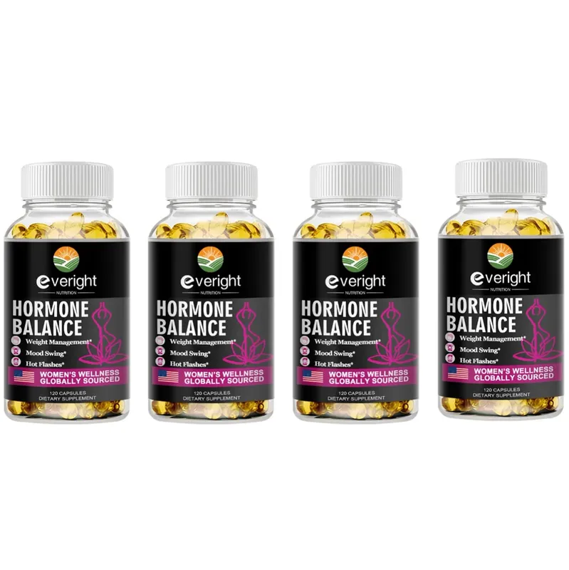 Complete Herbal Menopause Supplement for Women-Multibenefit Menopause Relief Hormone Balance for Night Sweats Mood 120 CAPSULES
