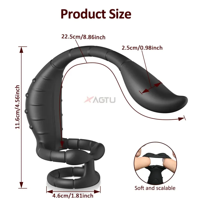 APP Control Vibrating Butt Plug Cock Ring for Men Prostate Massager for Gay Anal Vibrator Penis Ring Adult Sex Toy for Men