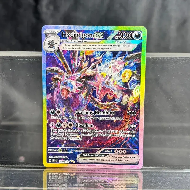Holographic Game Trading Collection PTCG Proxy Cards Charizard Pikachu Mew EX Singl PKM Foil Cards Gengar VMAX Skyridge (SK) — image 16