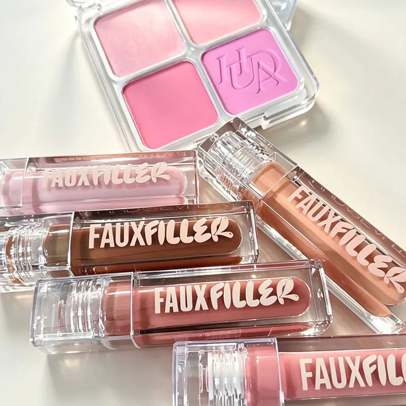 Popular Lip Gloss Is Smooth and Easy To Apply Matte Non Stick Cup Powder Is Fine and Long-lasting Makeup 4 Color Blusher Product