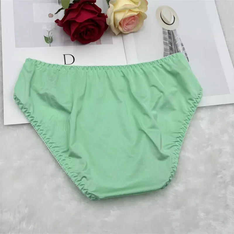 Ultra-Thin Silky Ice Silk Elastic Soft Close-Fitting Fabric Men's Daily Comfort Underwear Breathable Briefs men underwear sexy — image 21