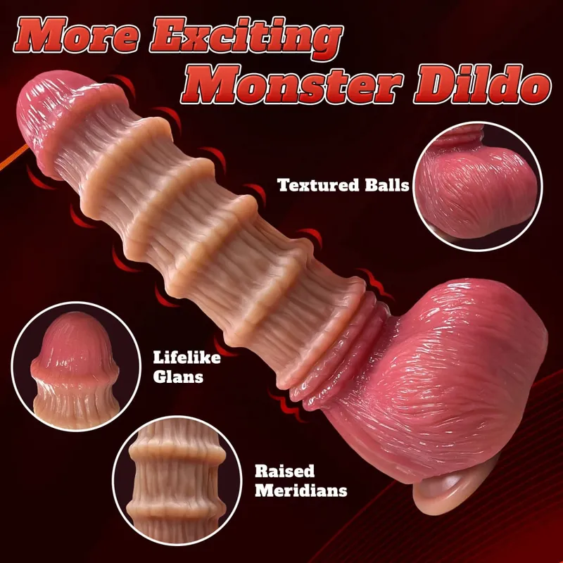 3 Laki ng Malaking Dildo Penis Sex Toys Butt Plug Anal Dilator Prostate Massager para sa Sexy Adult Women Men Gay Monster Dick Masturbator